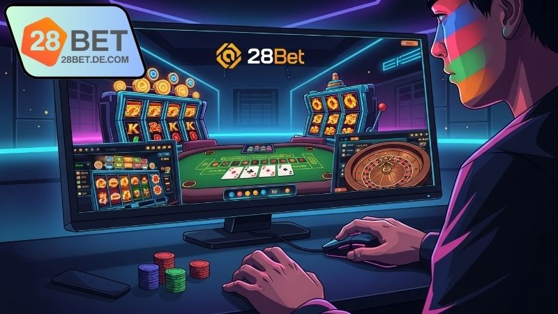 Sòng casino 28BET trực tuyến chuẩn quốc tế