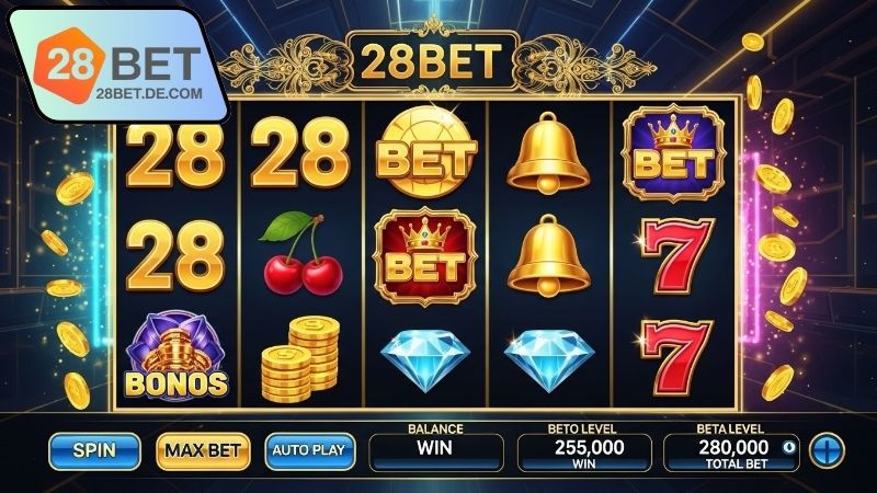 Nổ hũ jackpot 28BET với đồ họa cuốn hút