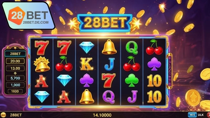 Nổ hũ jackpot 28BET săn thưởng khủng