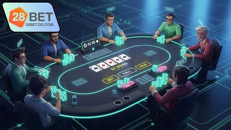 Mẹo chơi Poker trực tuyến 28BET