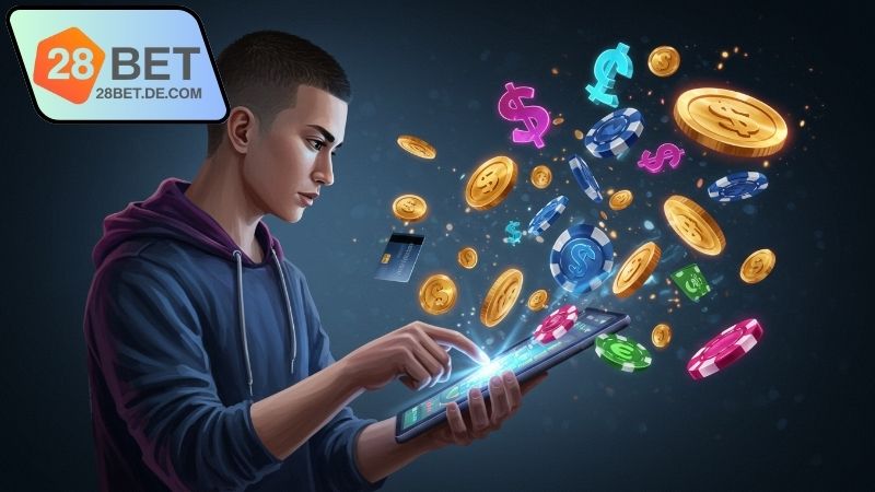 Thưởng nạp tiền 28BET dễ nhận